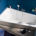 Asimetrinė vonia Duravit, 150x80cm, akrilas, balta 700504000000000